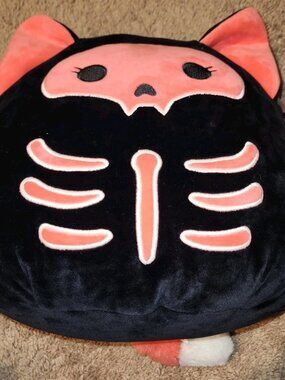 Halloween LEXI the Fox 12" Inch Glow in the Dark Skeleton Squishmallow